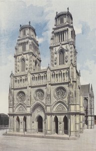 Orléans, Cathédrale Sainte-Croix, Façade Ouest - French Photographer