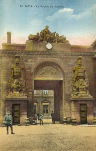 Palais de Justice, Metz (photo en couleur) - French Photographer