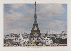 Panorama du Champ de Mars pendant l