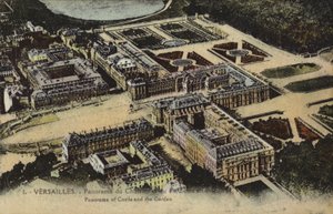Vue panoramique du Palais et des Jardins de Versailles - French Photographer