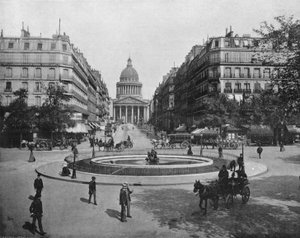 Paris - La Place Médicis, La Rue Soufflot et le Panthéon - French Photographer
