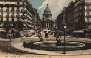 Paris, La Rue Soufflot, Le Panthéon - French Photographer