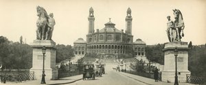 Paris, Le Palais du Trocadéro et le Pont d