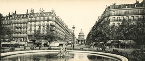 Paris, Le Panthéon et la rue Soufflot - French Photographer