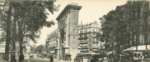 Paris, Perspective des Grands Boulevards, La Porte St-Denis - French Photographer