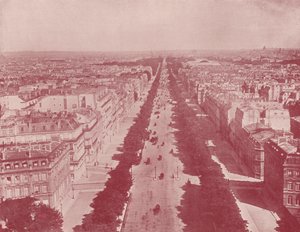 Paris : Perspective des Champs-Élysées - French Photographer