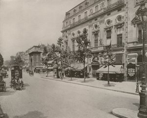 Paris : Théâtre de la Renaissance et Porte Saint Martin (photo) - French Photographer