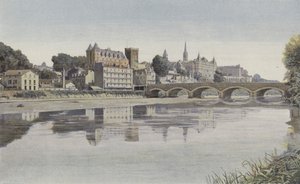 Pau, Vue générale, prise de la rive gauche du Gave - French Photographer