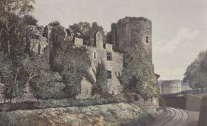 Périgueux, Château-Barrière et Tour de Vésone, Vue prise à l