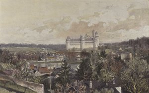 Pierrefonds, Vue générale prise du Rocher - French Photographer