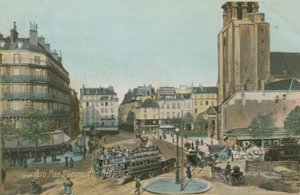 Place St Germain des Prés, Paris