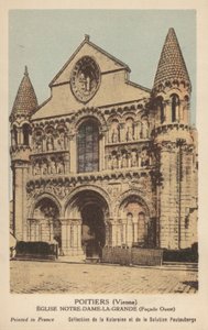 Poitiers, Église Notre-Dame-la-Grande - French Photographer