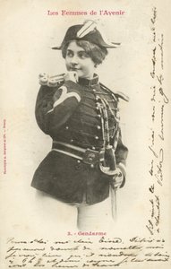 Policier, femme du futur - French Photographer