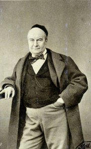 Portrait de Charles Augustin Sainte Beuve (1804 - 1869), écrivain, journaliste et critique littéraire - French Photographer