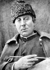 Portrait de Paul Gauguin (1848-1903) peintre français post-impressionniste, vers 1888 - French Photographer
