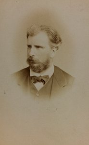 Portrait de William Bouguereau, peintre français; carte de visite - French Photographer