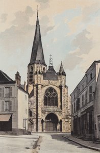 Puiseaux, Église, Ensemble Ouest - French Photographer
