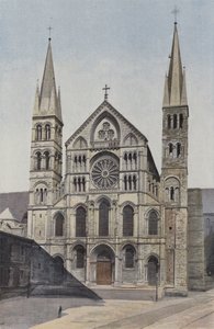 Reims, Église Saint-Remi, Façade O - French Photographer