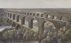 Remoulins, Pont-Aqueduc romain, au-dessus du Gardon - French Photographer