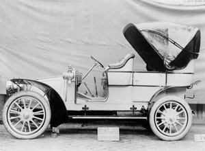 Automobile Renault Kellner, 1903 - French Photographer