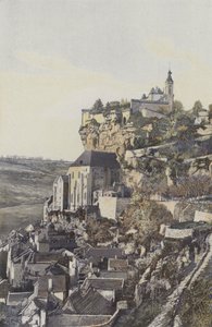 Rocamadour, Le rocher et la ville, Vue N - French Photographer