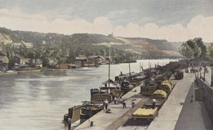 Rouen, La côte de Blosseville-Bonsecours (avant l