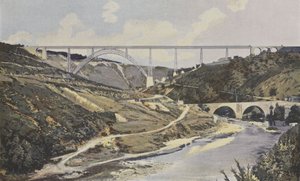 Ruines, Viaduc de Garabit, au-dessus de la vallée de la Truyère - French Photographer