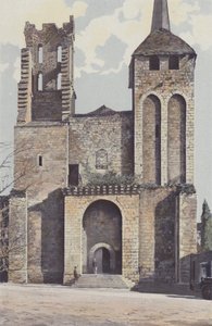 Saint-Avit-Sénieur, Église, Façade O - French Photographer
