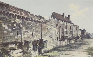 Saint-Émilion, Restes des Remparts au NO, Logis de Malet - French Photographer