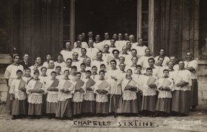 Chœur de la Chapelle Sixtine - French Photographer