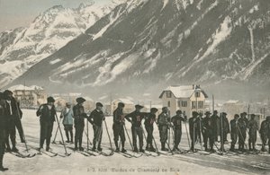 Moniteurs de ski à Chamonix - French Photographer