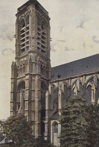 Soissons, Cathédrale (clocher S O) - French Photographer
