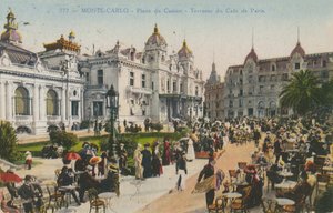 Terrasse du Café de Paris, Place du Casino, Monte Carlo - French Photographer