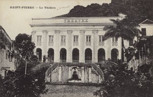 Théâtre, Saint Pierre, Martinique