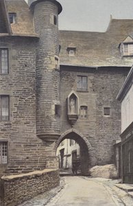 Uzerche, Vieille Porte de ville, Côté de l