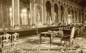 Versailles, Galerie des Glaces, 28 juin 1919