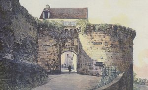 Vézelay, Porte Neuve, Côté extérieur à la ville - French Photographer
