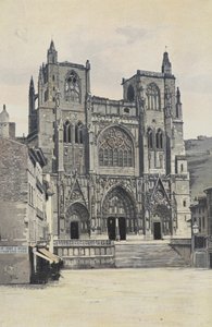 Vienne, Église Saint-Maurice, Façade ouest - French Photographer