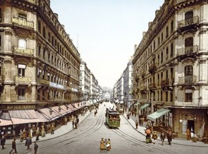 Vue de la Rue de la République, Lyon - French Photographer