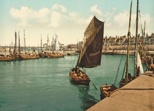 Vue du port de Calais, 1890-1900 - French Photographer