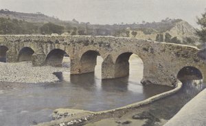 Viviers, Pont roman, sur l