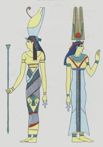 Représentation de divinités de l