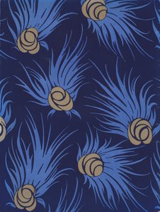 Motifs des années 1920 (lithographie couleur)