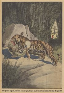 Un officier britannique, emporté par un tigre, trouve la force de tuer l