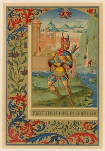 Un bouffon de cour, du XVe siècle - French School