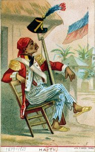 Un soldat haïtien, 1879 - French School