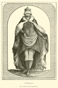 Un Hottentot - French School