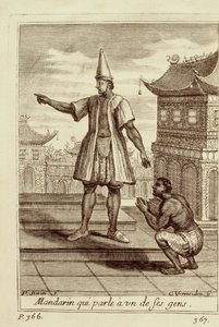 Un mandarin parlant à l