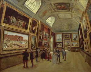 Une galerie de tableaux au Musée du Luxembourg, 1883-85
