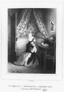 Une jeune femme de Normandie, c.1830-40 - French School